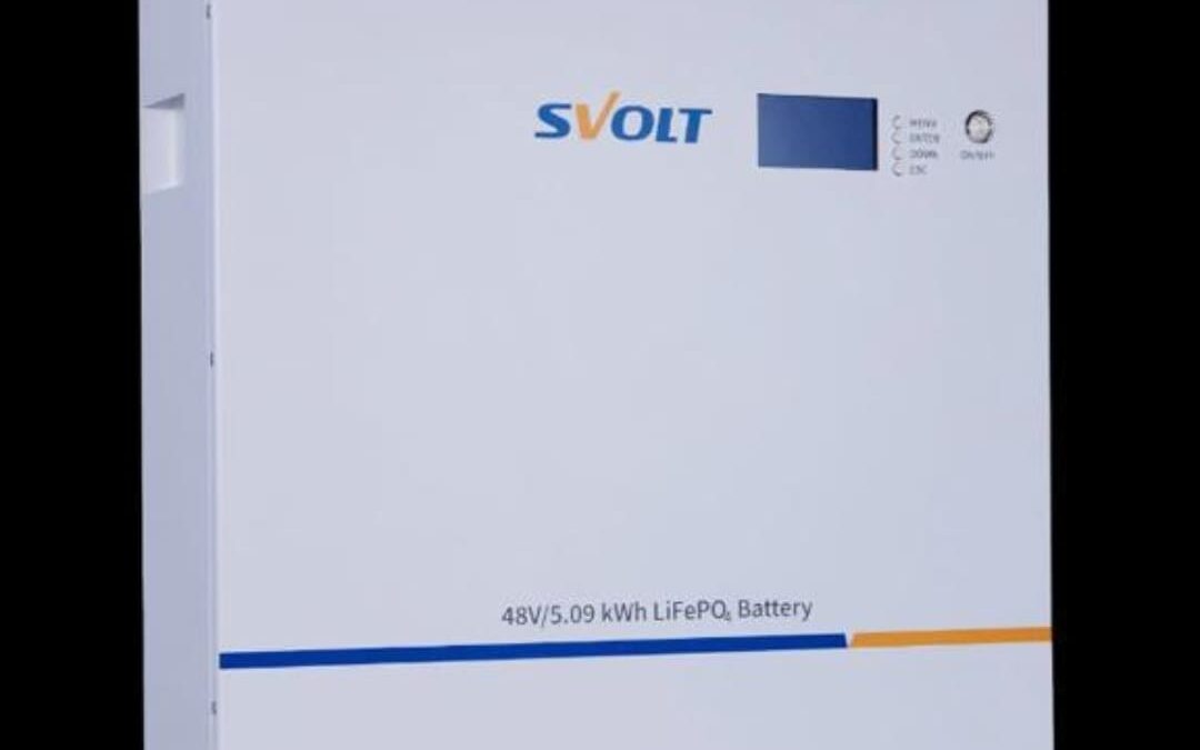 5.12KWH 106AH SVOLT LITHIUM BATTERY