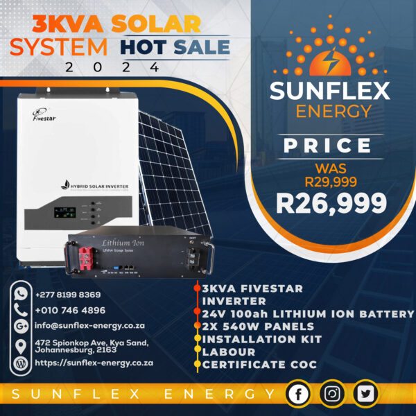 3KVA SOLAR SYSTEM