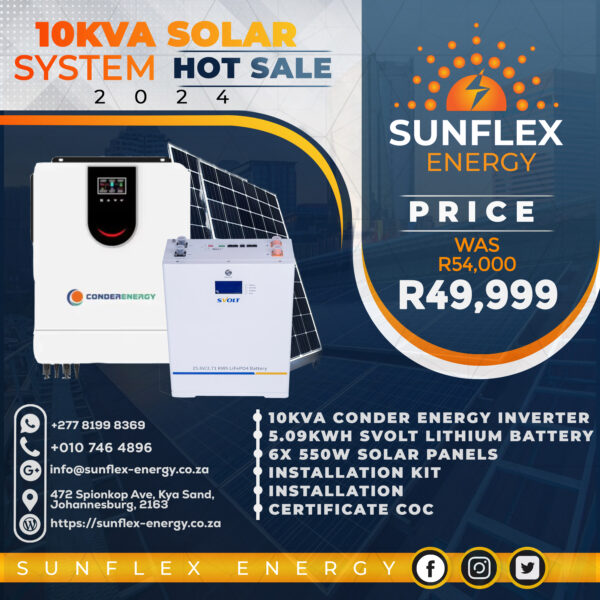 10KVA SOLAR SYSTEM