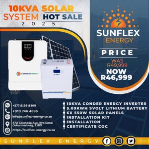 10KVA SOLAR SYSTEM