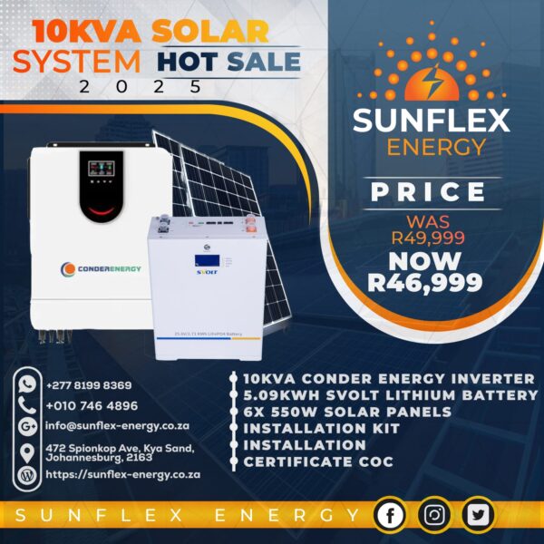10KVA SOLAR SYSTEM
