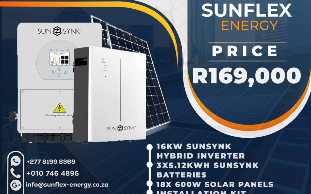 16Kw Sunsynk Solar System